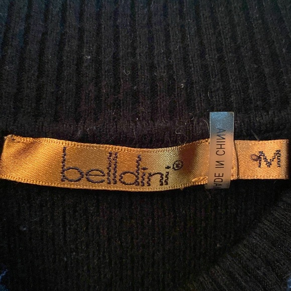 Belldini Black Ribbed Knit Sweater - Picture 12 of 13